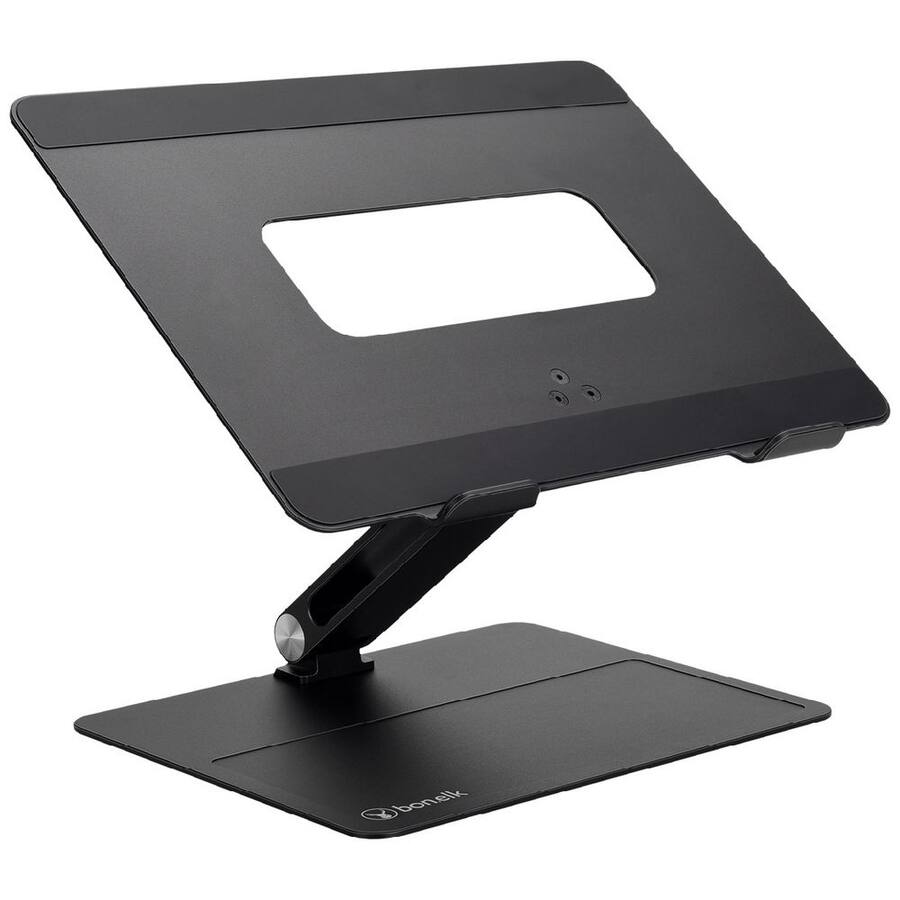 Officeworks Computer Screen Bonelk Elevate Adjustable Non Slip Pivot and Tilt Laptop Stand for 11 ...