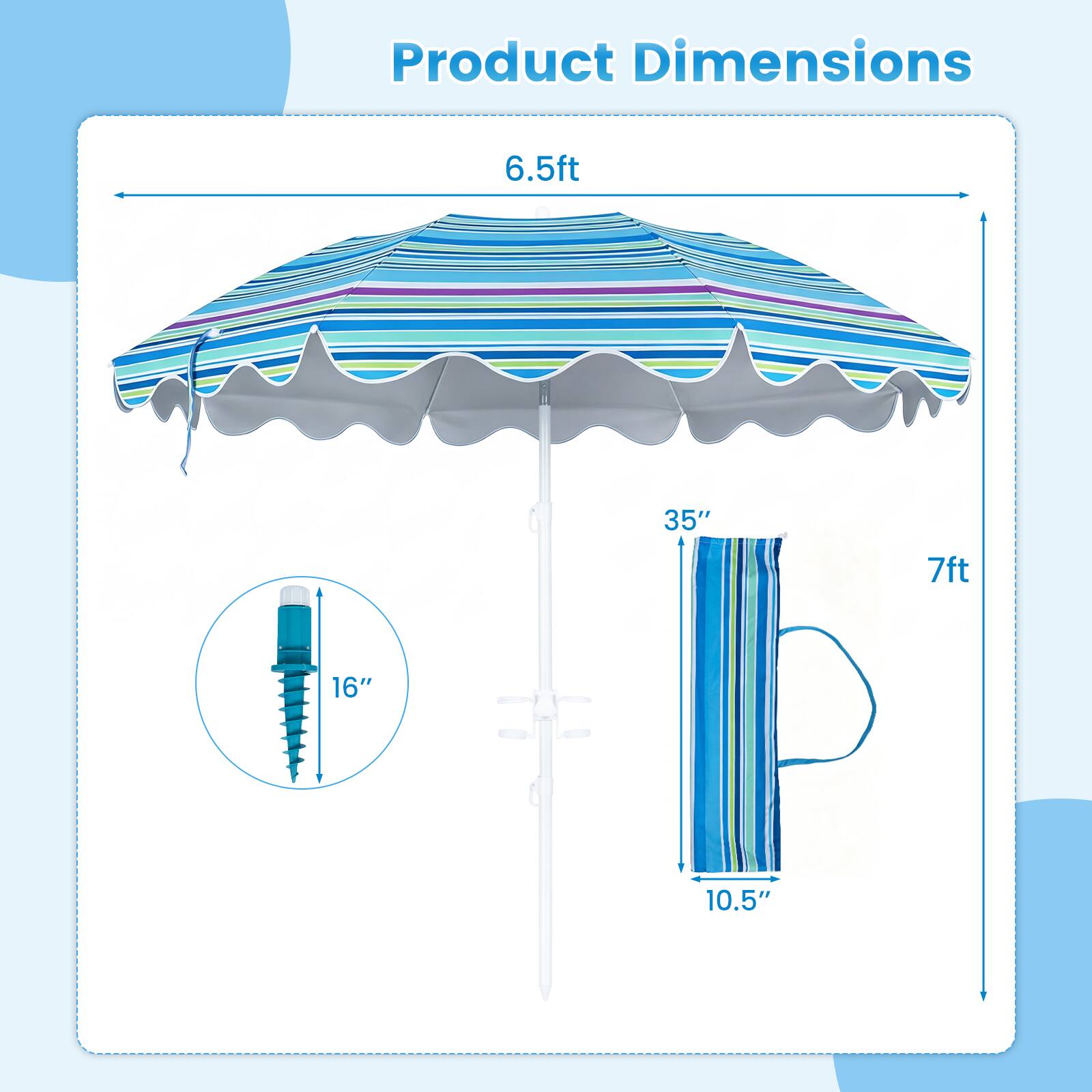 Product Dimensions
6.5ft
35"
7ft
16"
10.5"