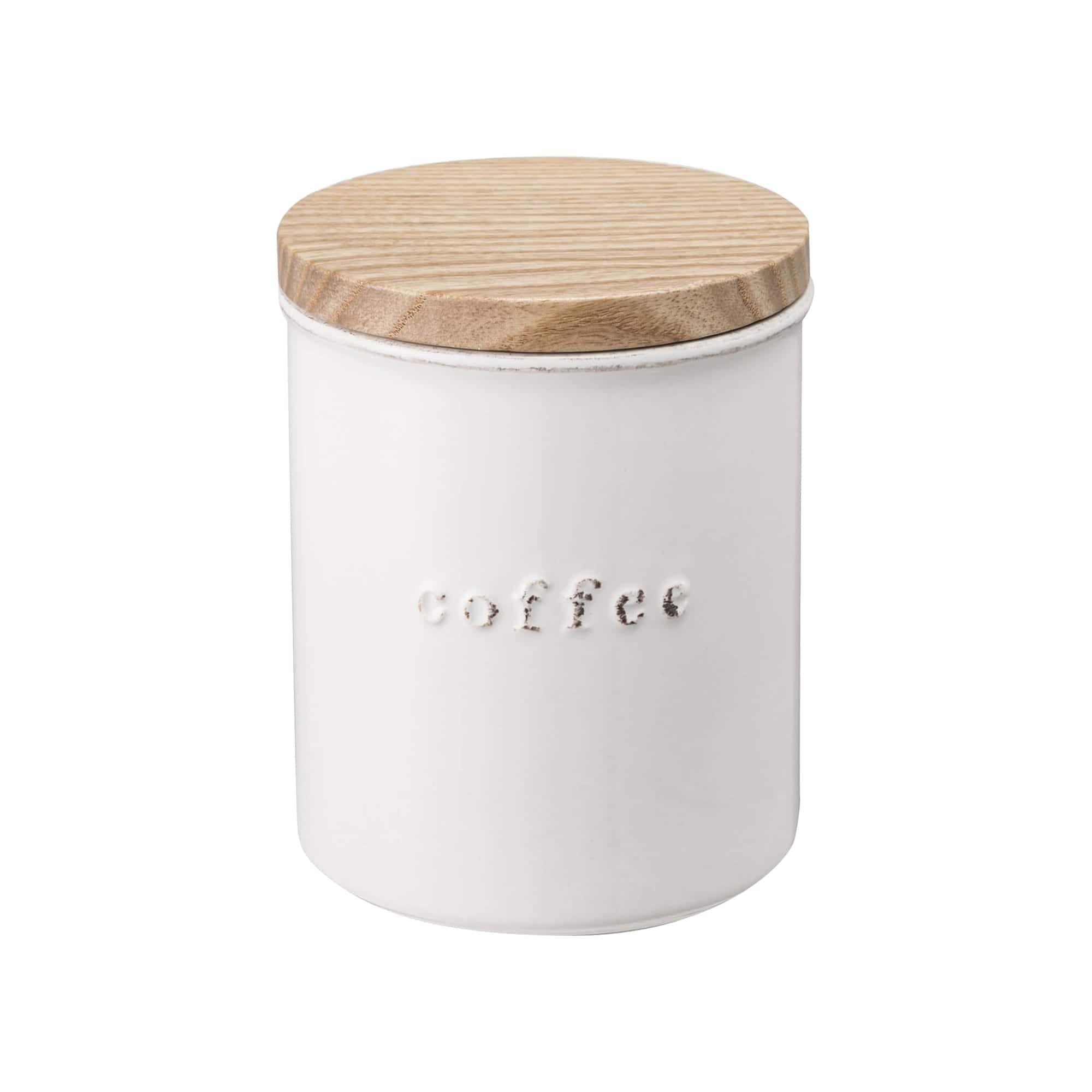 Yamazaki Home - Ceramic Canister - Four Styles - White