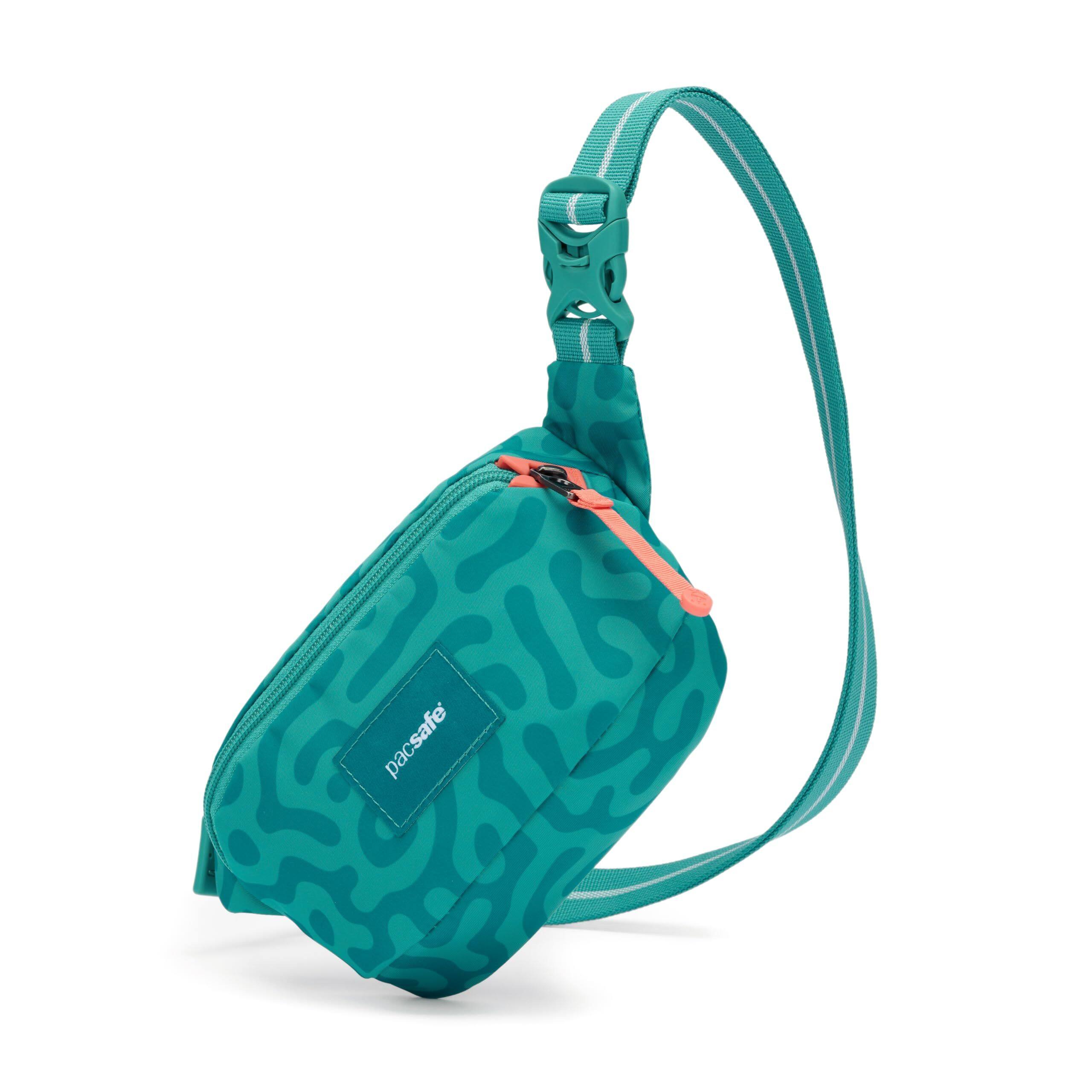 Angle. Pacsafe - GO Micro Sling - REEF.