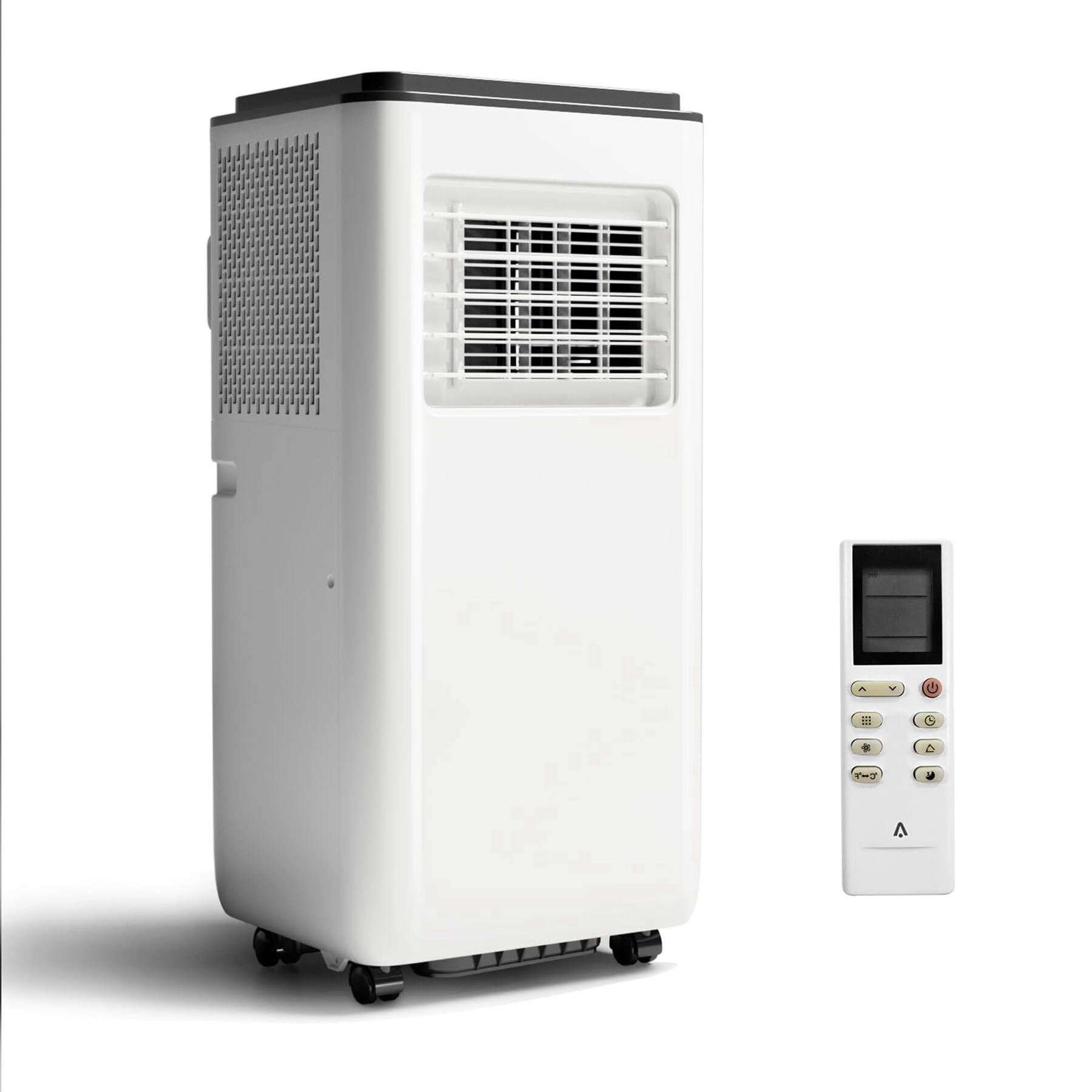 Front. Acekool - Acekool Portable AC Unit 8000BTU ASHRAE 3-In-1 Portable Air Conditioner Cools Rooms up to 350 Sq.Ft - White.