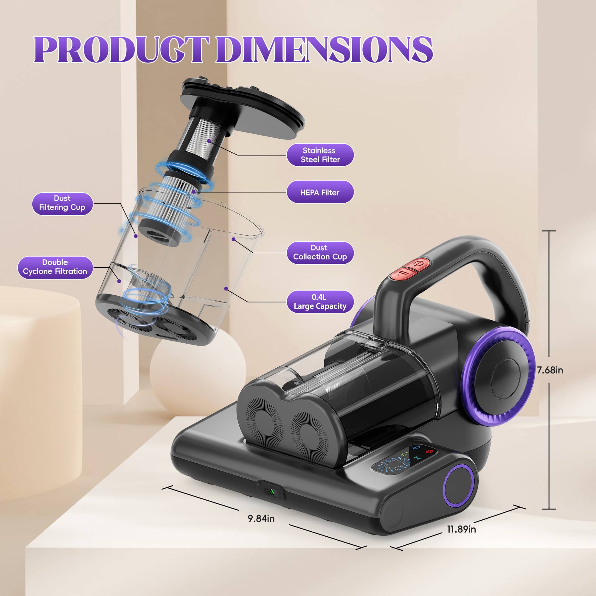 coo☆ ウィスパータッチ オスマンタスタッチ ロールオン 10ml WHALL 4 in 1 UV Mattress Vacuum Cleaner, 21KPa Powerful Suction
