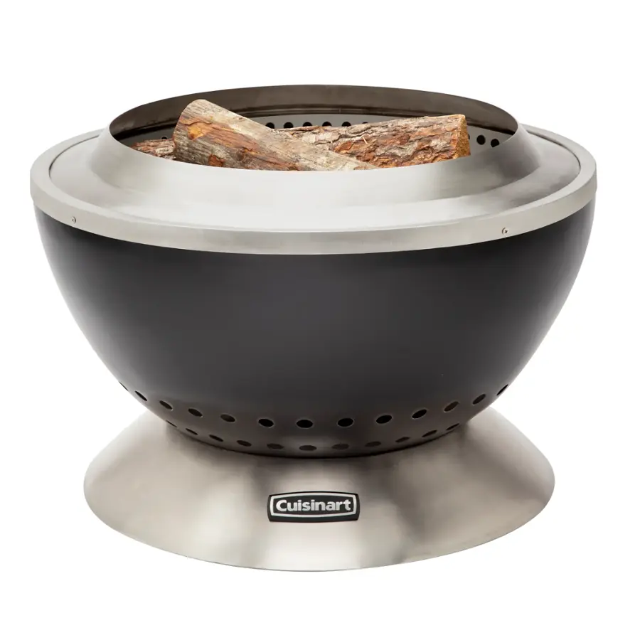 Alt View 20. Cuisinart - 24” Cleanburn Smokeless Fire Pit - Black.