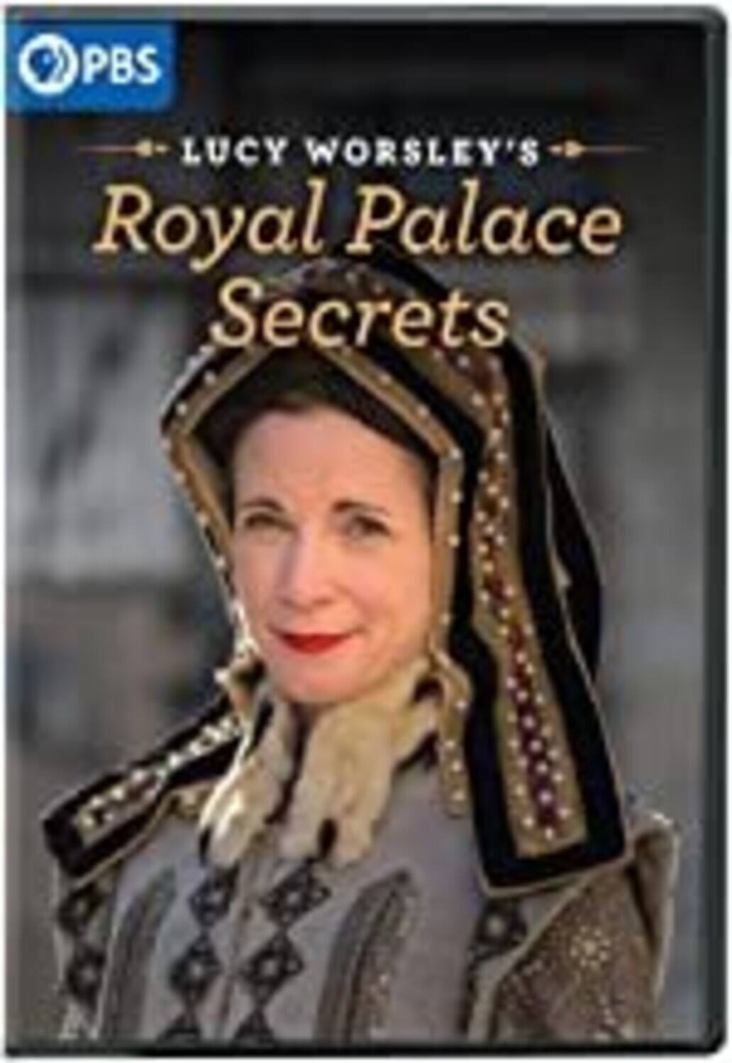Front. Lucy Worsley's Royal Palace Secrets   - DVD.