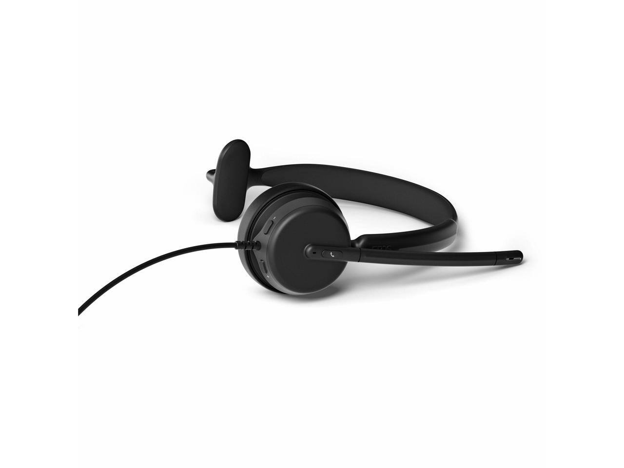 Alt View 4. EPOS - EPOS IMPACT 430 Headset - Microsoft Teams, USB-C, Noise Cancelling, Mono, Wired - Black.