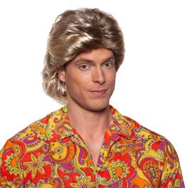Underwraps - 70's Disco Adult Costume Wig | Blonde - Yellow