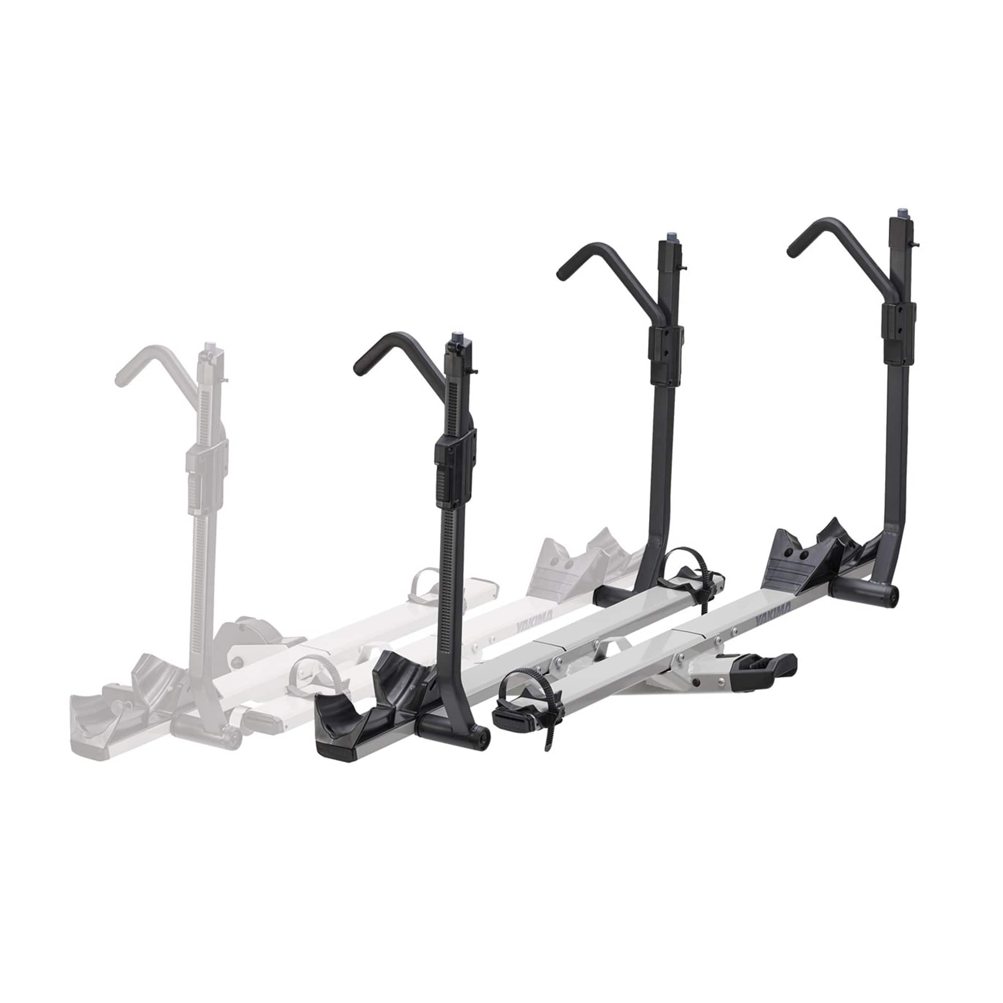 "Yakima - StageTwo 2"" Premium Platform +2 Bike Tray Vehicle Hitch Add On - Slate" price history on PriceWatchPro