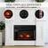 REAL FIREPLACE EXPERIENCE
- Realistic Dancing Flames
- Ember Bed
- Two-sided Brick Wall