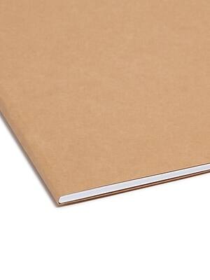 Alt View 4. Smead - Heavy Duty Reinforced Kraft Classification Folder, 3/4" Expansion, Letter Size, Kraft, 50/Box  - Kraft.