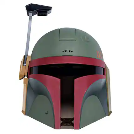 Front. Hasbro - Hasbro F6868 Star Wars Boba Fett Electronic Mask - Black.