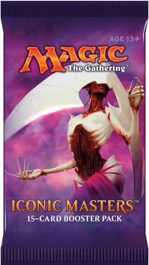 AGE 13+  
MAGIC The Gathering  
ICONIC MASTERS™  
15-CARD BOOSTER PACK