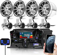 C MOD FM 98.6 MHz MUT N a POW AUX CLK USB