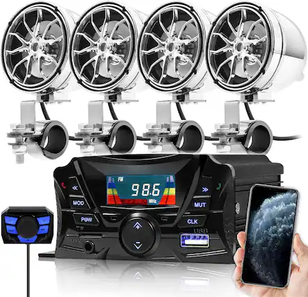C MOD FM 98.6 MHz MUT N a POW AUX CLK USB