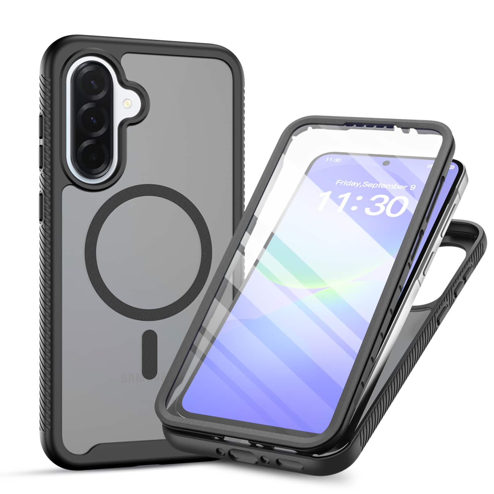 UUCOVER - For Samsung Galaxy A17 5G/A16/A26 Magnetic Case with Screen Protector, Translucent Matte Cover Compatible with MagSafe - Black price history on PriceWatchPro