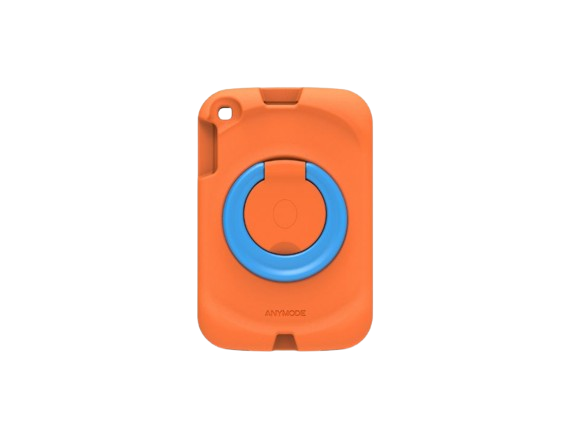 Front. Samsung - Samsung Galaxy Any mode Kids Cover for Tab A 10.1" (Samsung Tablet T510/T515) I Color: Orange - Orange.