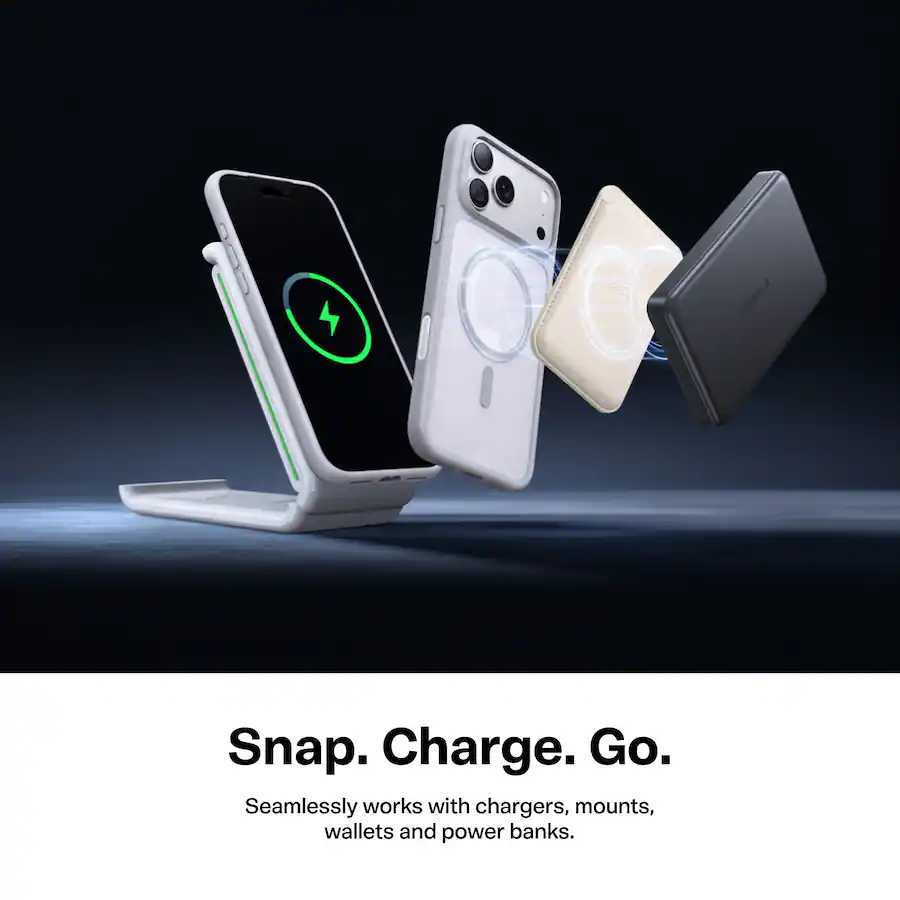 Translucent Install TORRAS Guardian Magnetic Case for Apple iPhone 18 Pro Max / iPhone 17 ...
