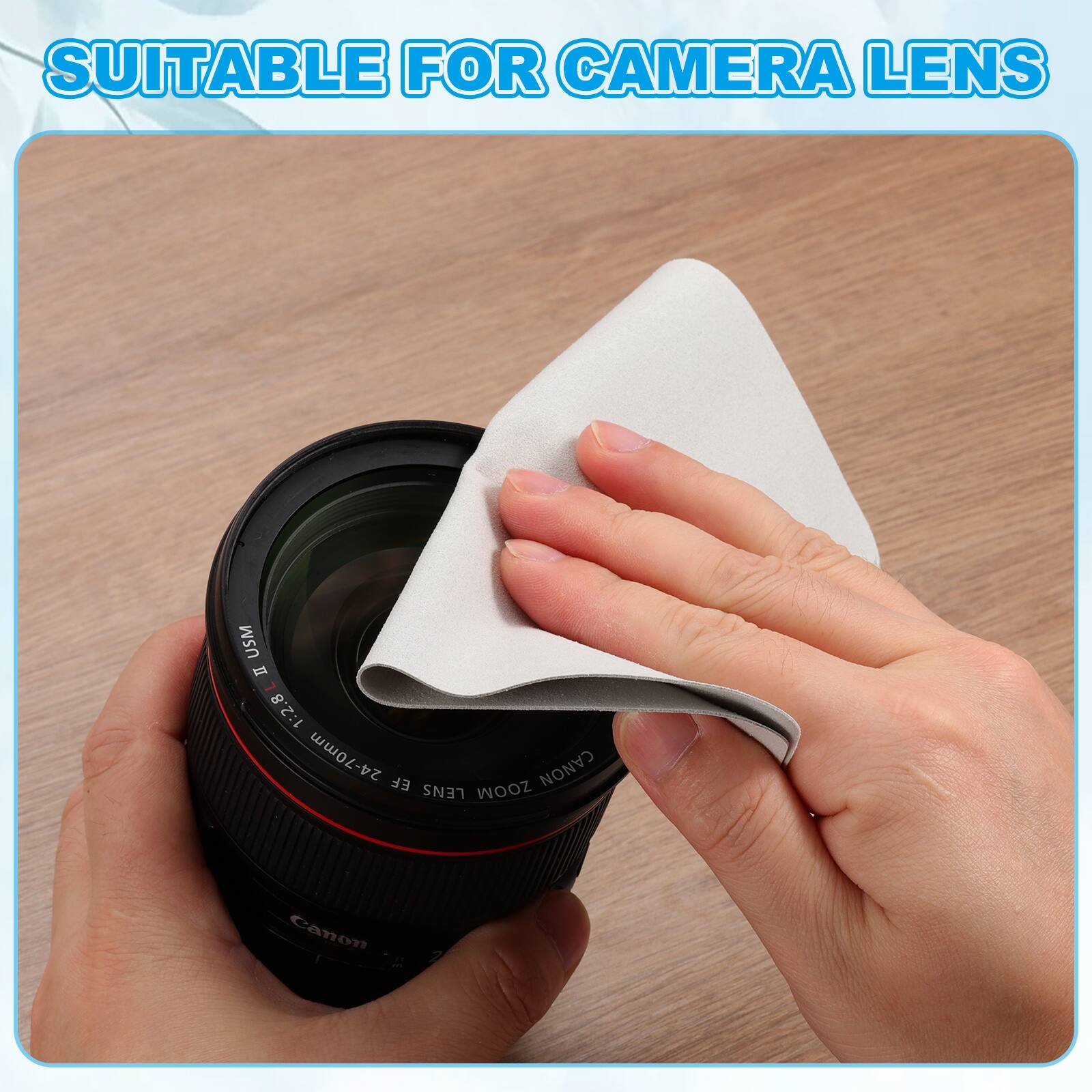 SUITABLE FOR CAMERA LENS  
USM II 1:2.8 24-70mm EF CANON LENS ZOOM  
Canon