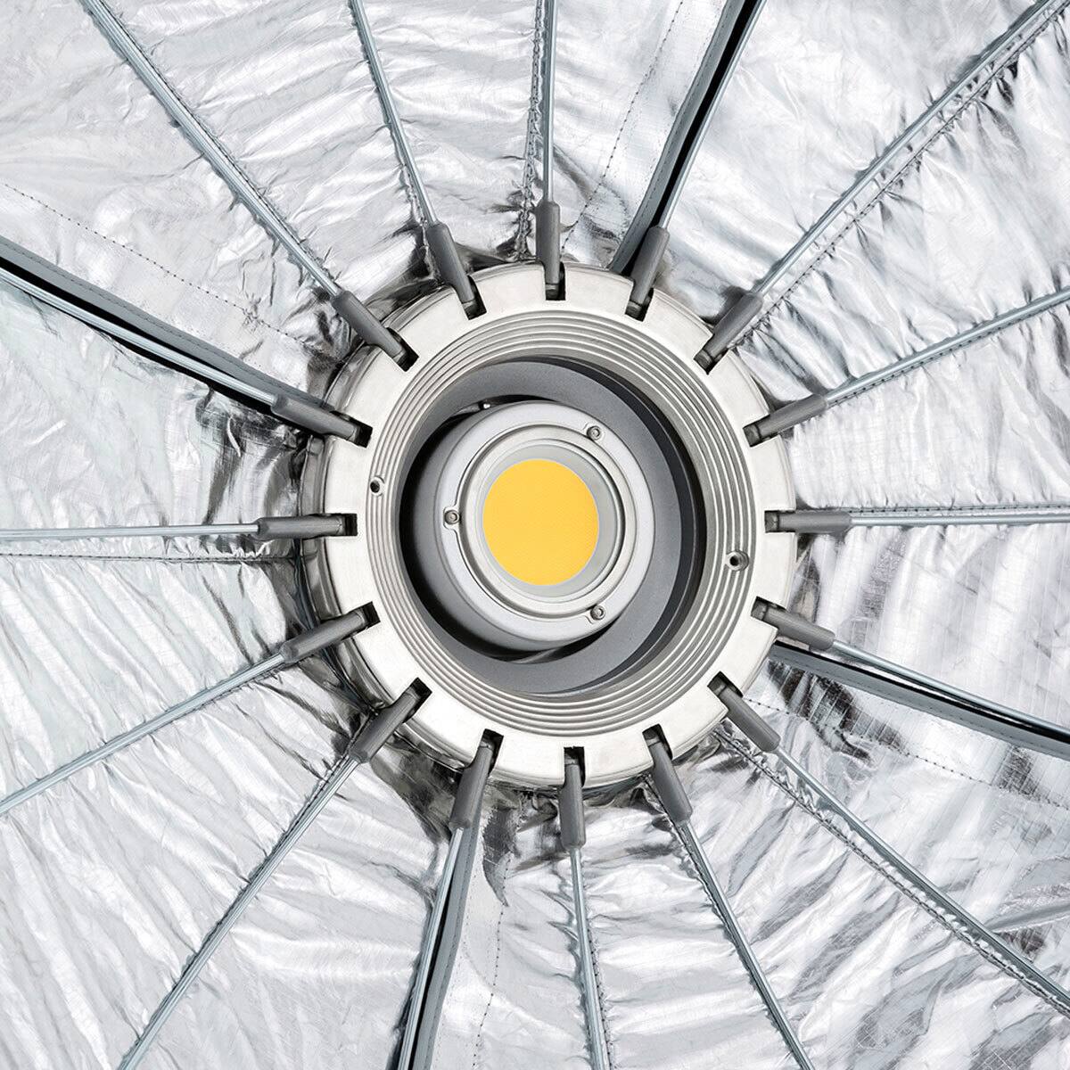 Alt View 4. Aputure - Aputure Light Dome 150 Bowens Mount Softbox Silver.