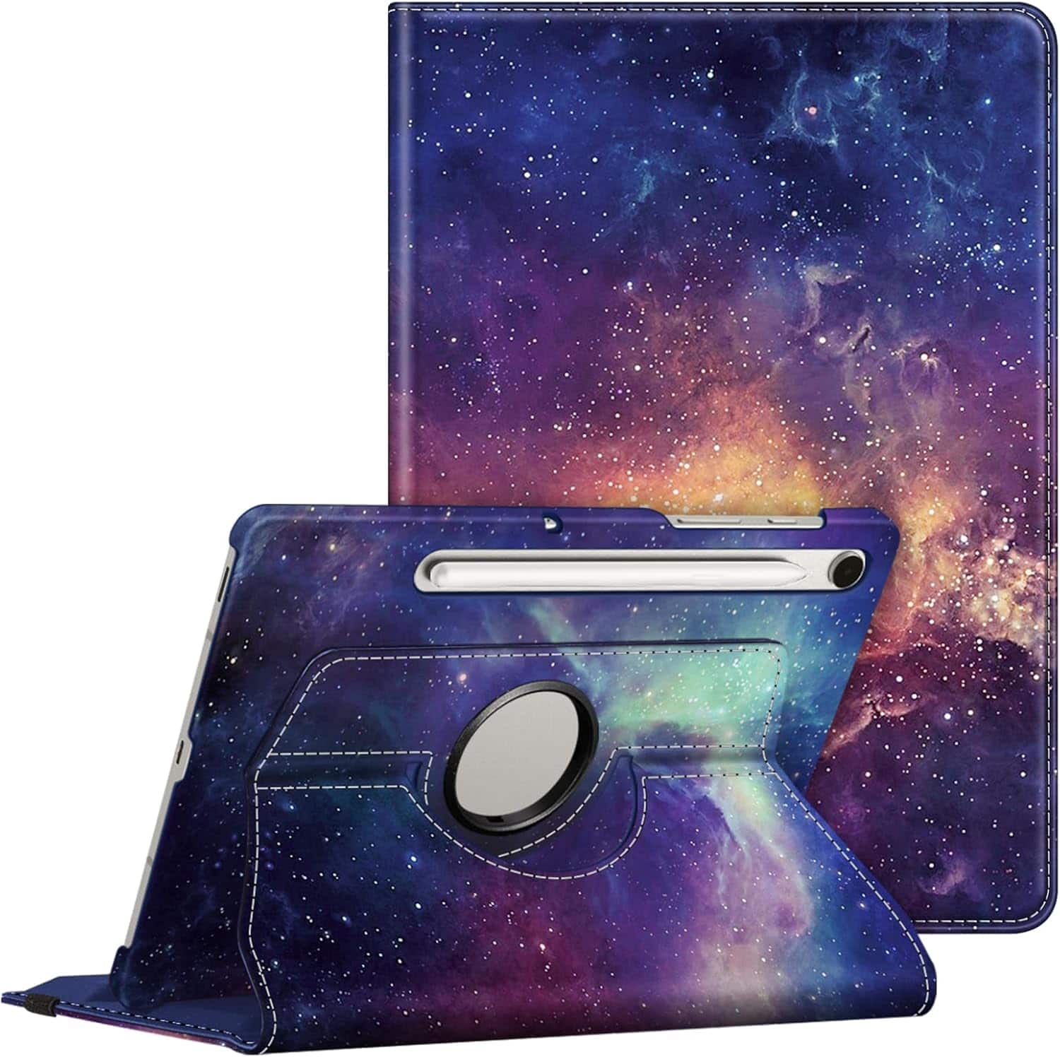 Fintie - Rotating Case for Samsung Tab S10 Lite/ Tab S10 FE/ Tab S9 FE/ Tab S9, 360 Degree Swiveling Stand Cover, Auto Sleep/Wake - Galaxy  price history on PriceWatchPro