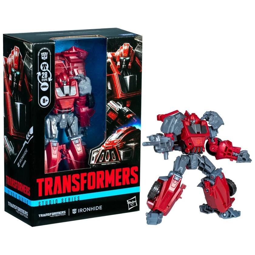 TRANSFORMERS  
STUDIO SERIES  
IRONHIDE  

28 STEPS  
8+  

TRANSFORMERS  
STUDIO SERIES  
IRONHIDE