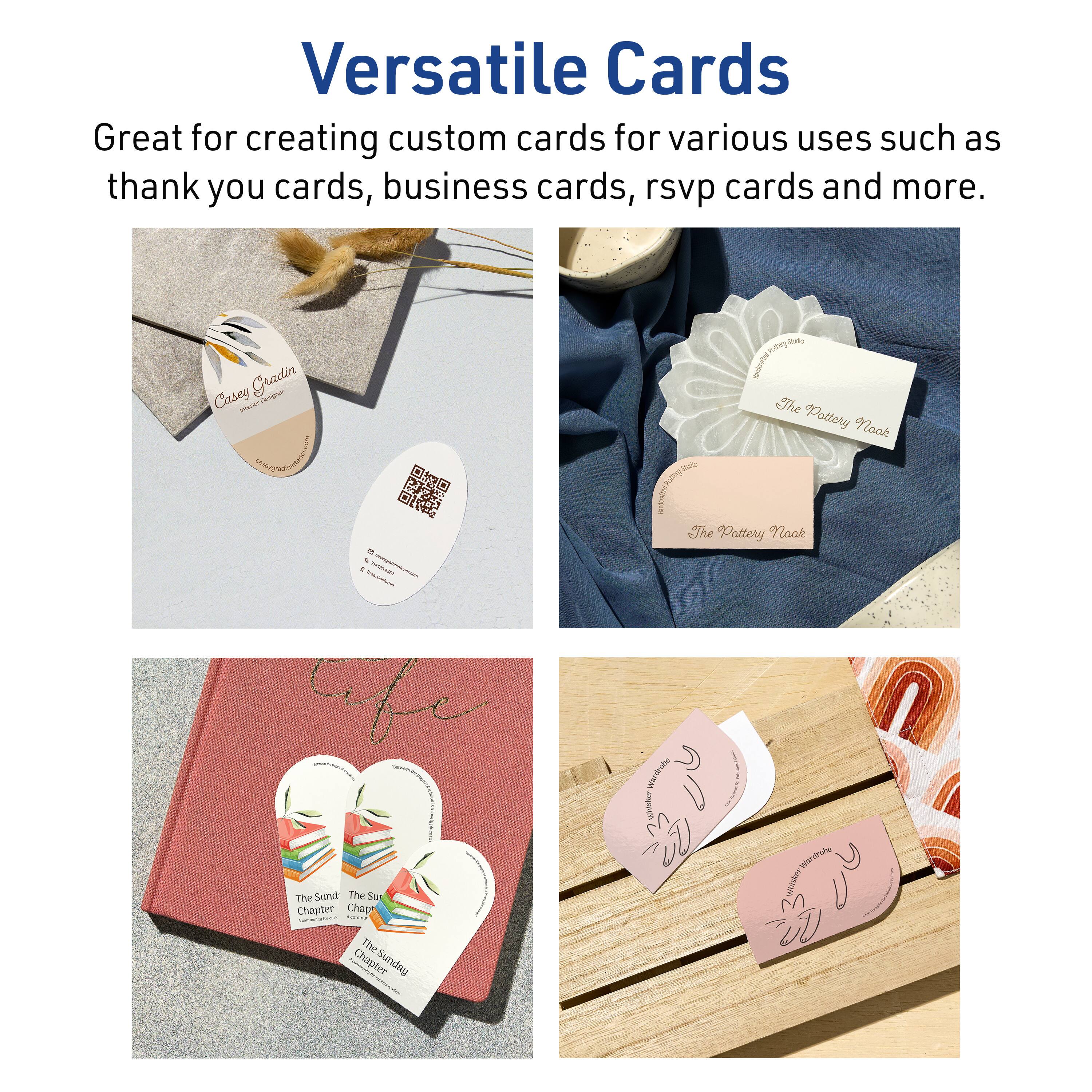 Versatile Cards

Great for creating custom cards for various uses such as thank you cards, business cards, rsvp cards and more.

Casey Gradin

The Pottery Nook

The Sund: The Sunday Chapter