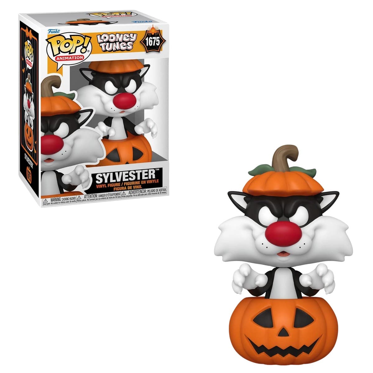 Funko Pop! Looney Tunes - Halloween Sylvester (Pumpkin) - Multicolor