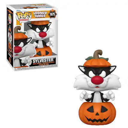ST oea Funke LOONEY 1675 POP! TUNES ANIMATION SYLVESTER FIGURINE EN VINYLE FIGURE J VINTL DE VINIL FIGURA PELEI 7 -GFA NERDTPN A AUVERIENCIA - - A ATTENTIONE DAKE - Pere - SE S A WARNINE DOBE - -c - - - .