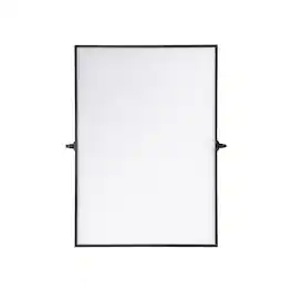 Elegant Kitchen and Bath - Amoura 40X30 Pivot Mirror In - Black