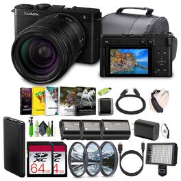 Panasonic - LUMIX S9 Mirrorless Camera with 28-200mm L Mount Lens - Black -Bundle