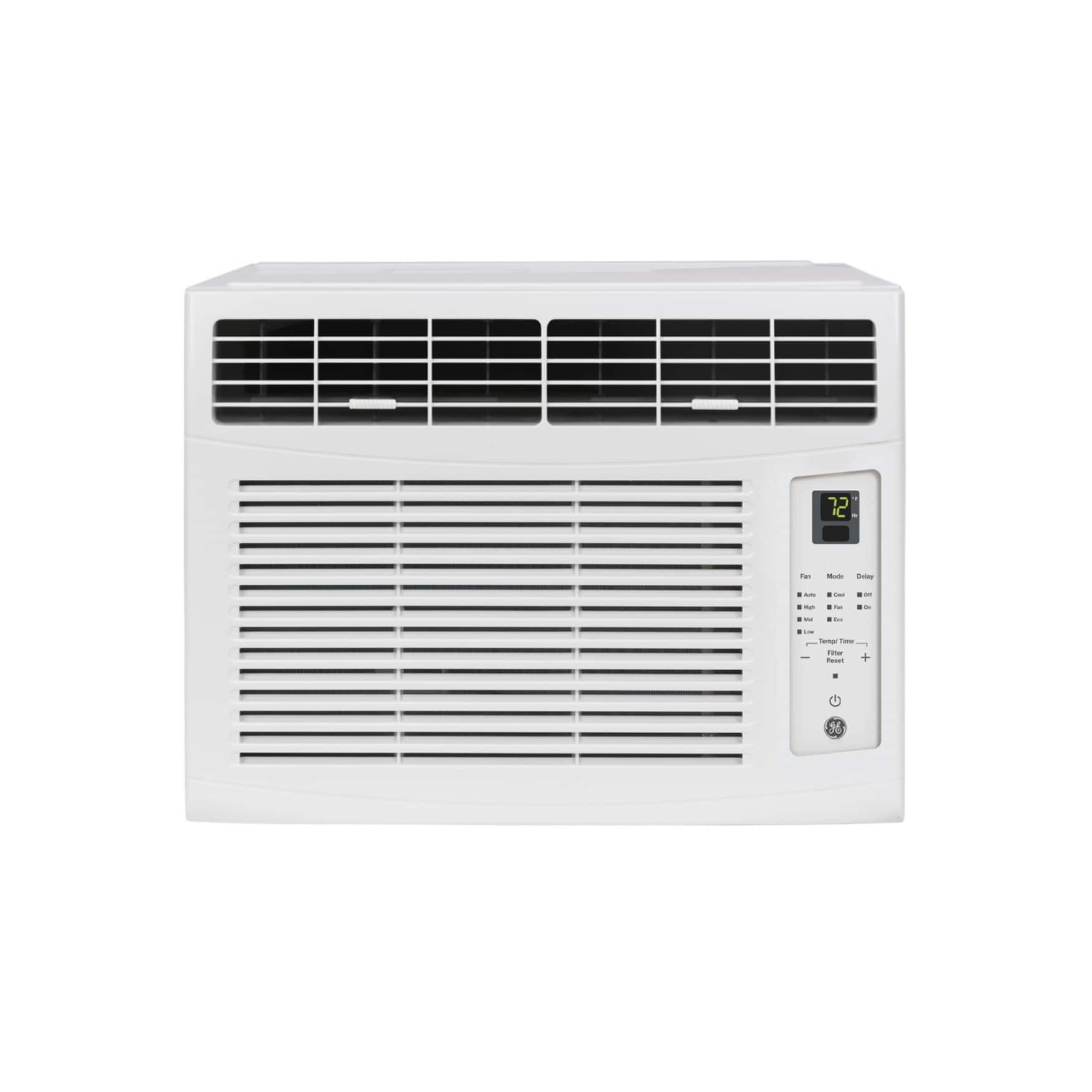 GE - 6,000 BTU Electronic Window Air Conditioner with Auto Restart, Remote Control