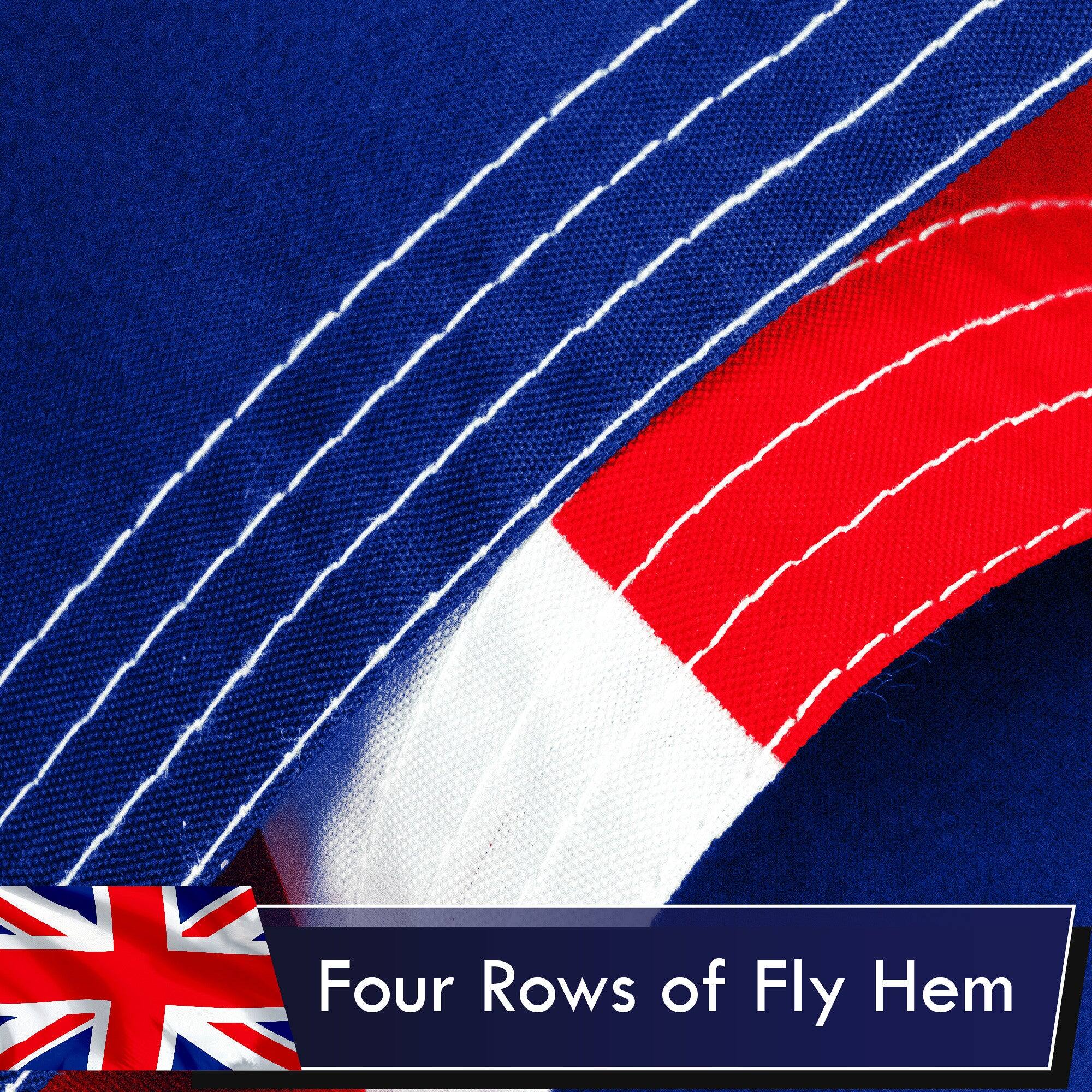 Four Rows of Fly Hem