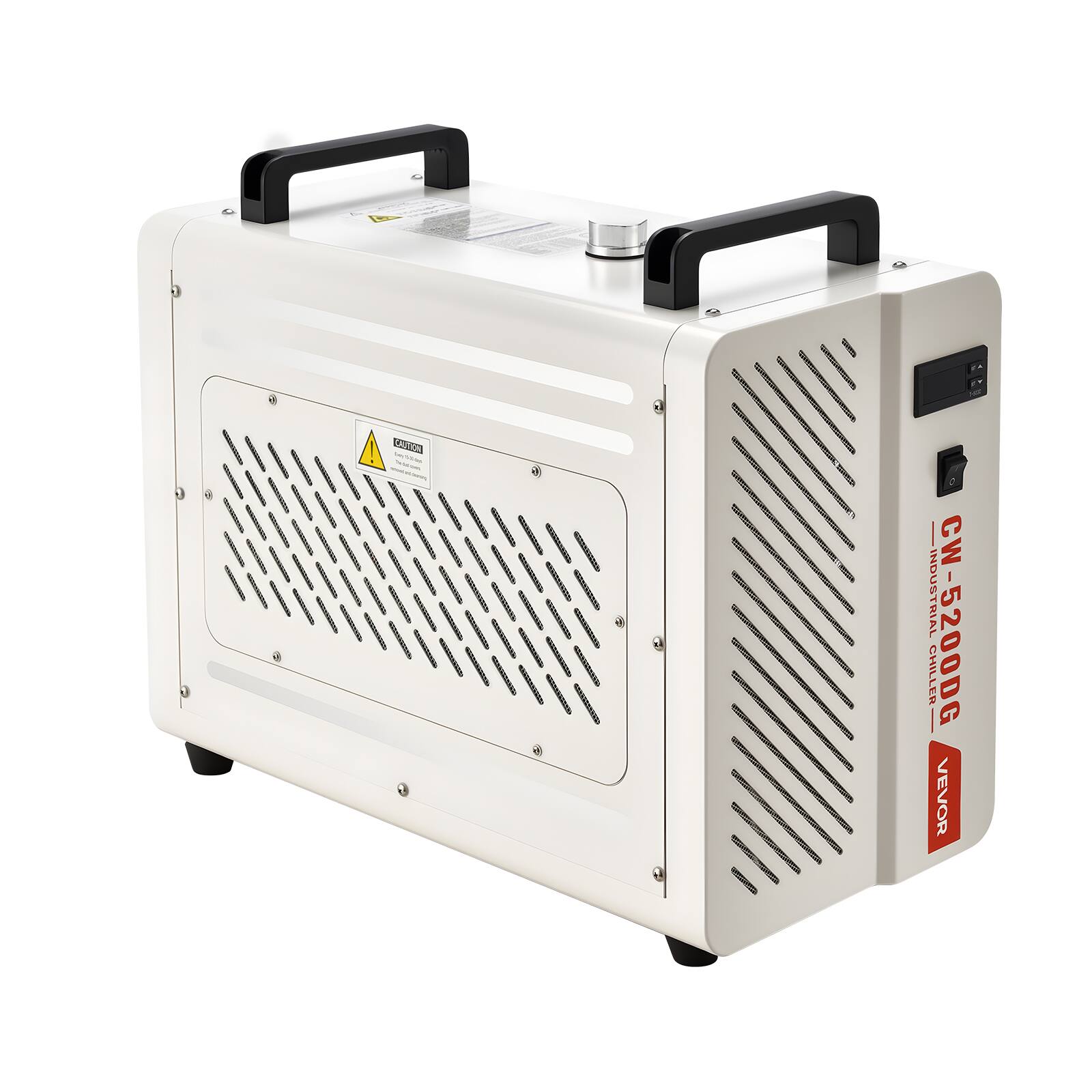 CAUTION  
- INDUSTRIAL CW CHILLER VEVOR CW-5200DG