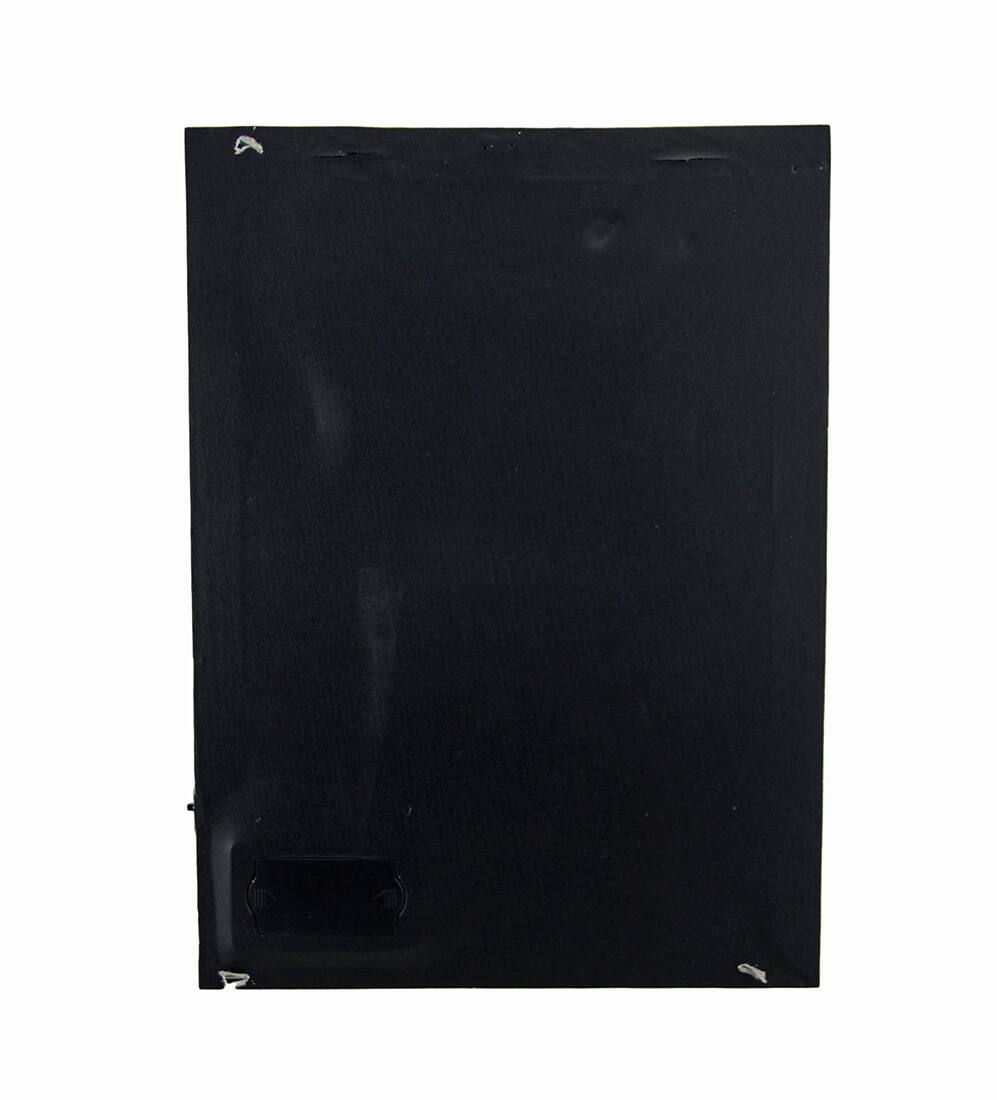 Alt View 2. Zeckos - Vintage Look Bonjour Flickering Candle Girl LED Canvas Art Print - White.