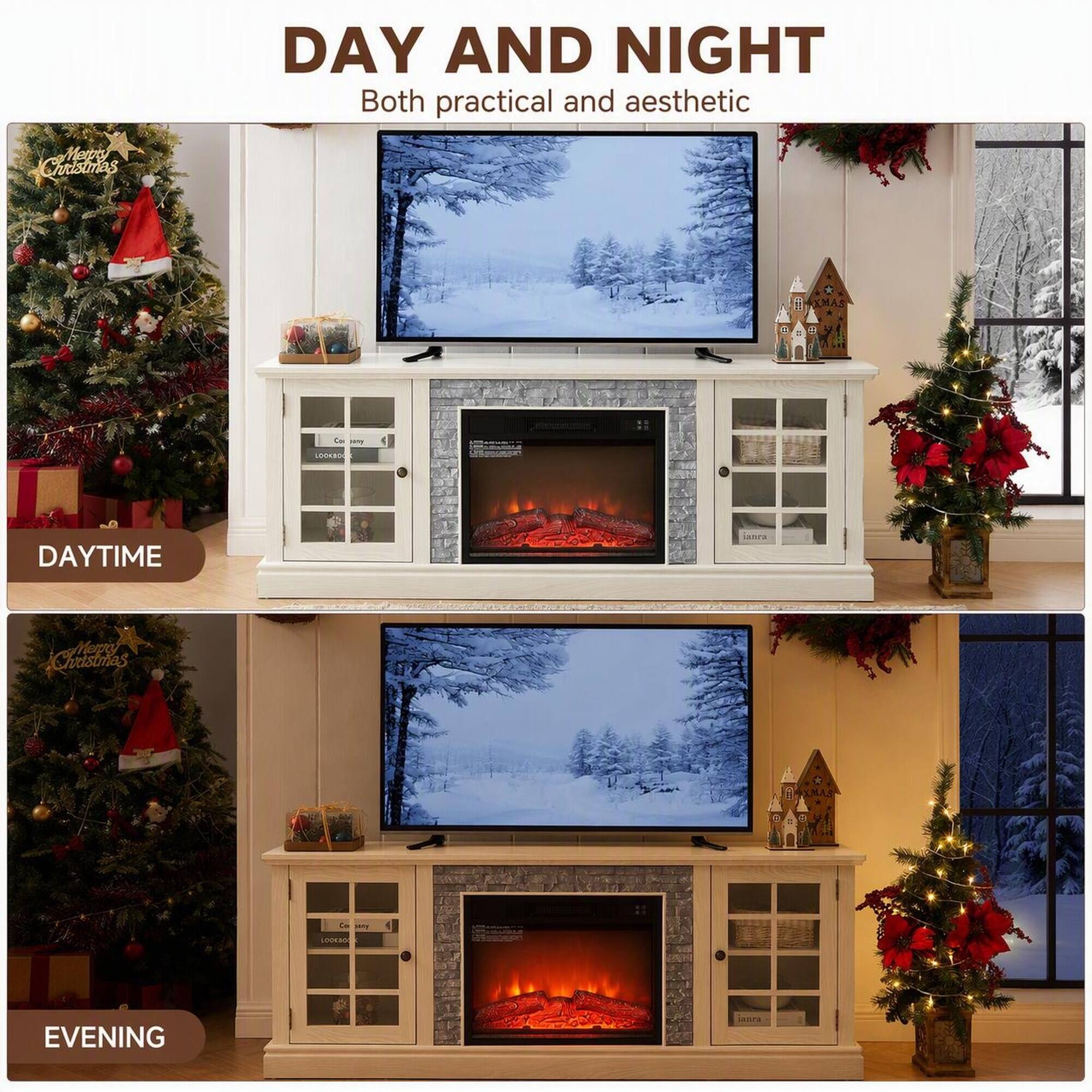 DAY AND NIGHT  
Both practical and aesthetic

Merry Christmas

LOOKBOO

DAYTIME

Merry Christmas

LOOKBOO

EVENING