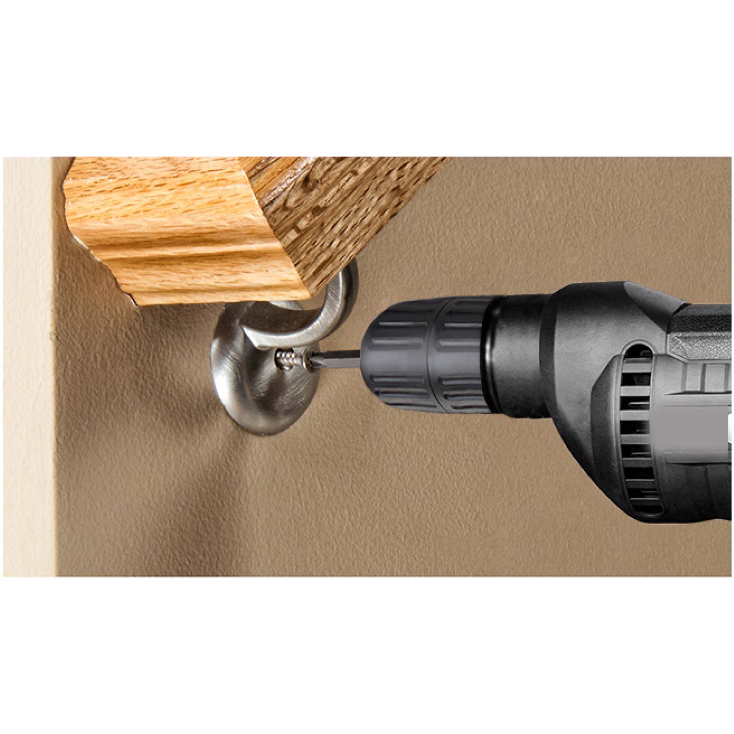 Angle. Steel Grip - Steel Grip 4.2 amps 3/8 in. Corded Drill.