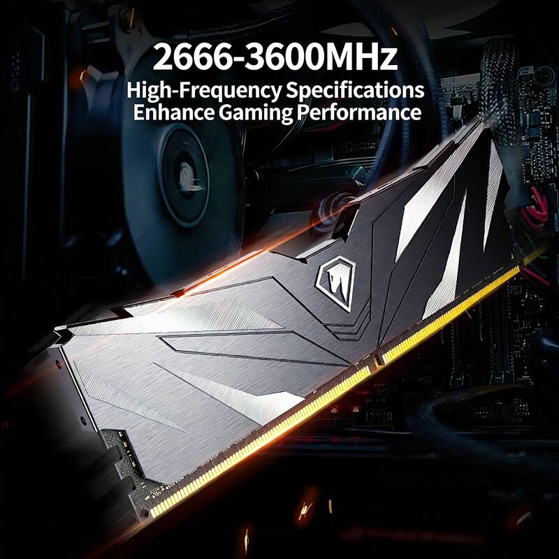 2666-3600MHz  
High-Frequency Specifications Enhance Gaming Performance