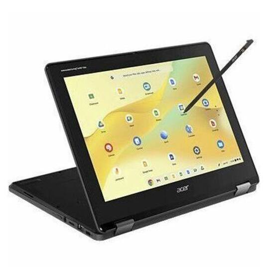 Back. Acer - Chromebook Spin 512 12.2" Intel N150 3.6GHz 8GB RAM 64GB SSD - Black.