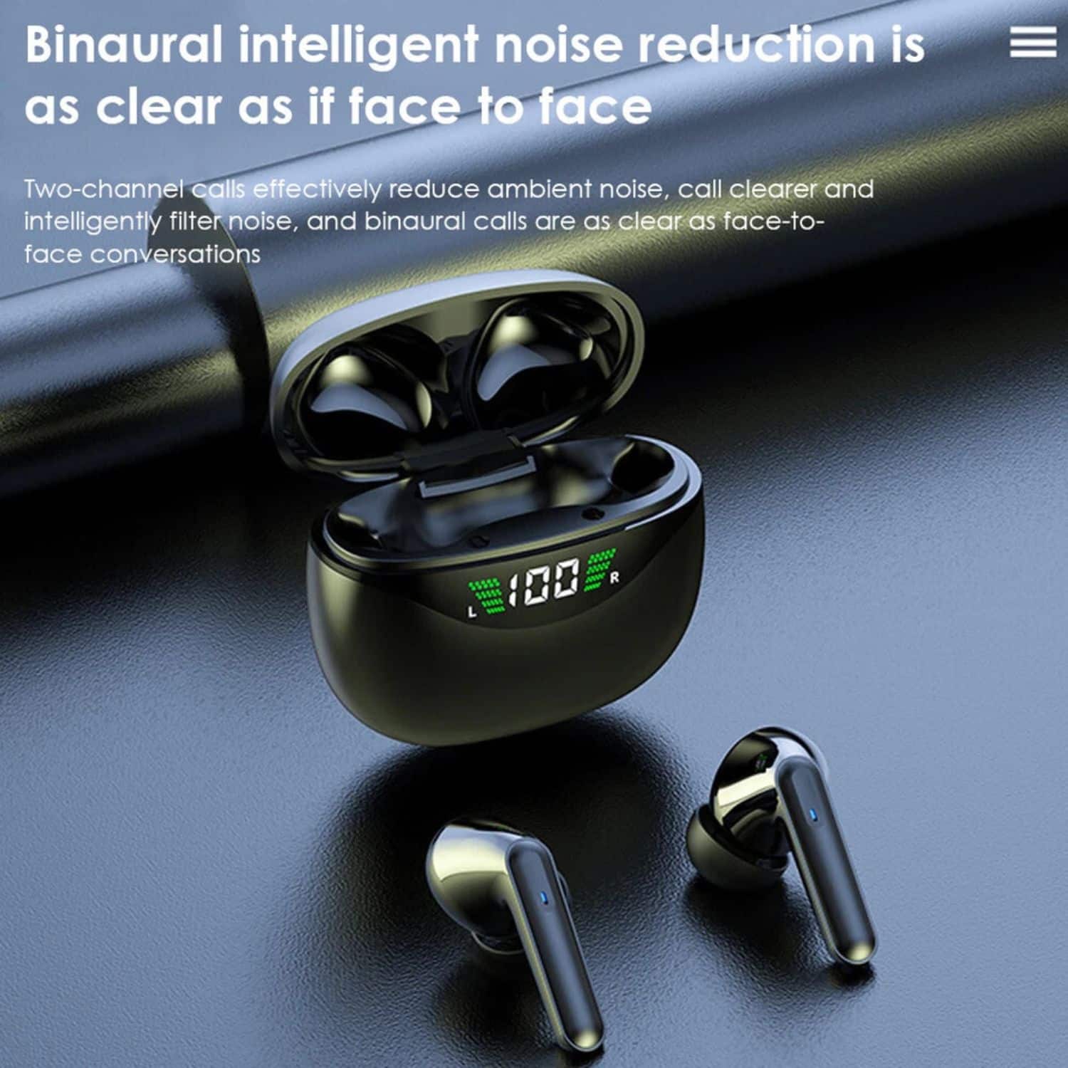 Binaural intelligent noise reduction is as clear as if face to face

Two-channel calls effectively reduce ambient noise, call clearer and intelligently filter noise, and binaural calls are as clear as face-to-face conversations
