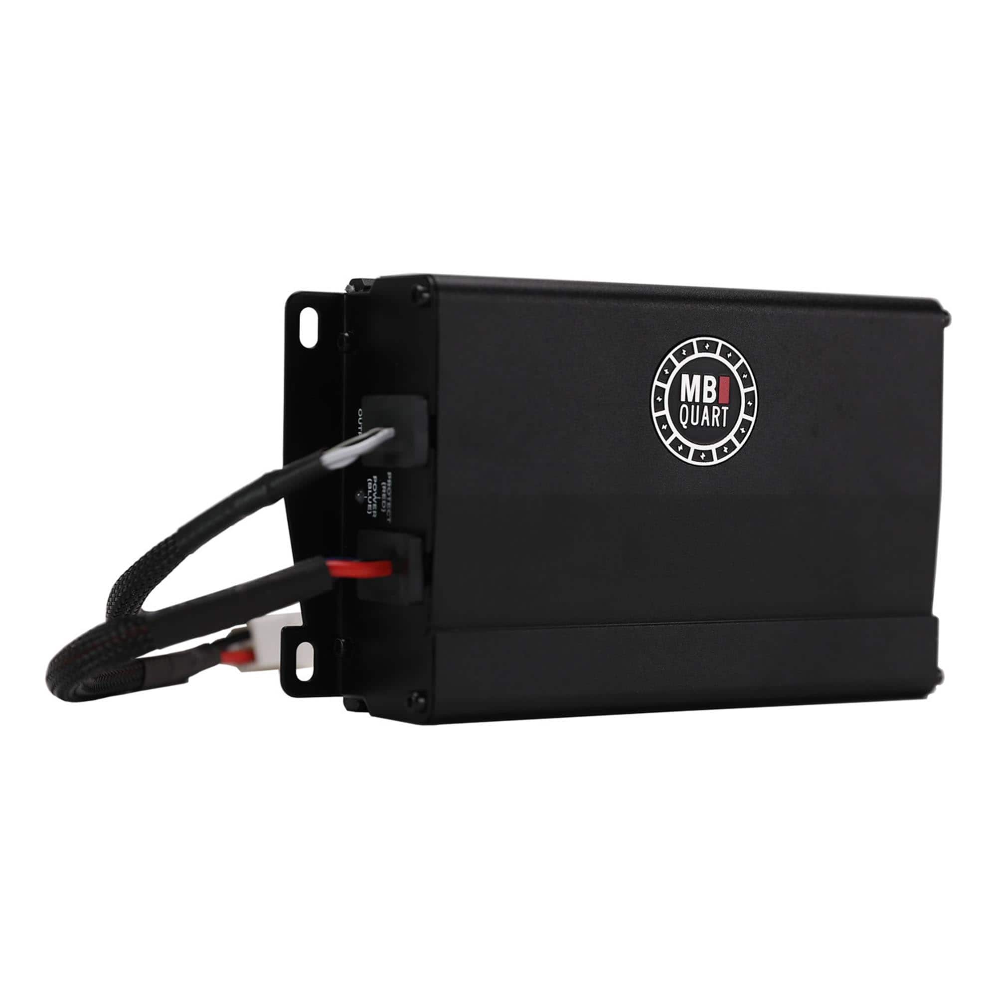 MB Quart - NA4-400.2 Nautic 400 Watt Waterproof 2-Channel Amplifier 100x2 @ 4OHM, 200x2 @ 2OHM - Black/Gray