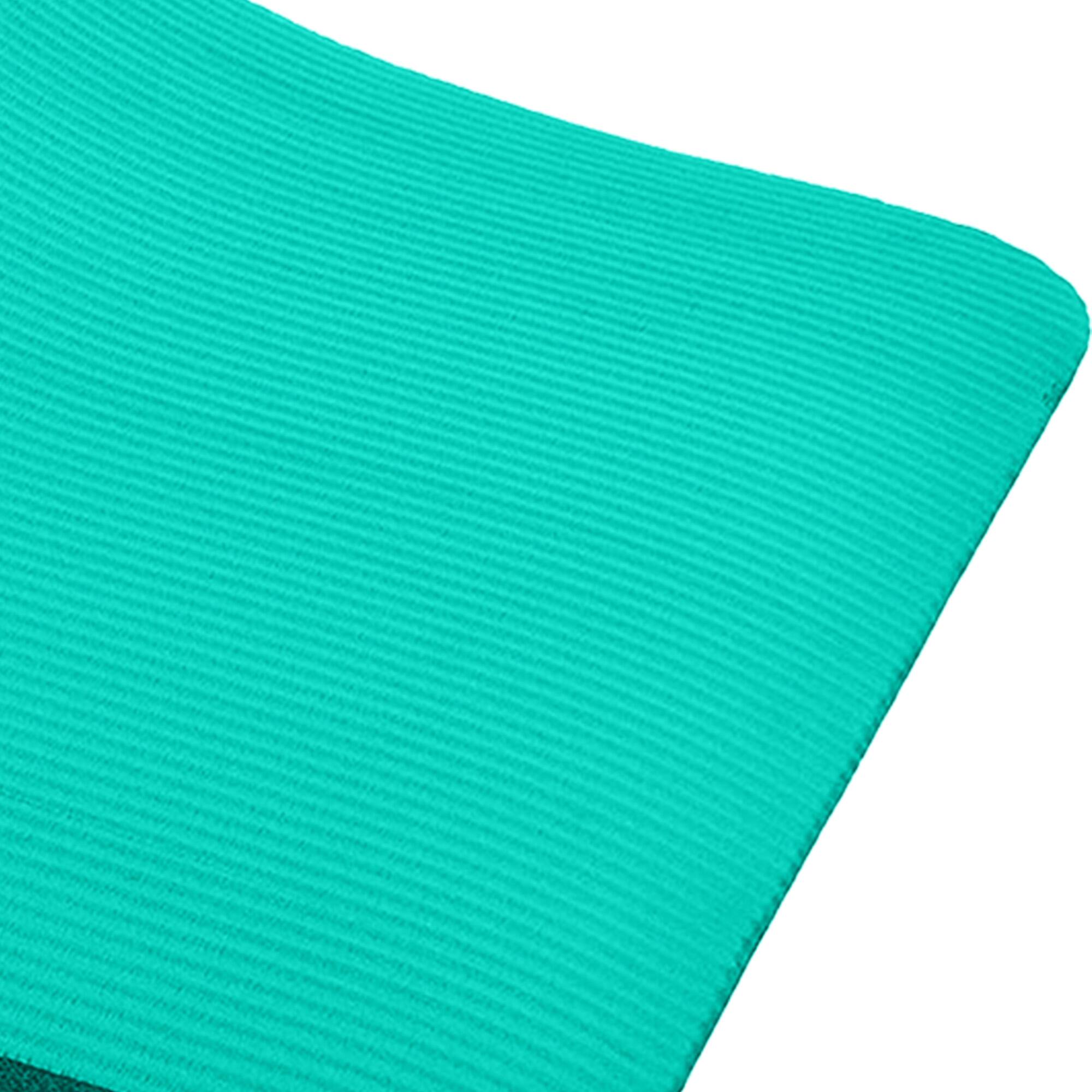 Alt View 8. BalanceFrom Fitness - BalanceFrom Fitness GoCloud 1" Extra Thick Exercise Mat w/Carrying Strap, Green - Green.