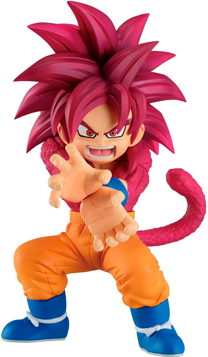 Bandai - Super Saiyan 4 - Son Goku (Mini) Daima - Dragon Ball Masterlise Ichibansho 3.9" Figure - Front_Zoom