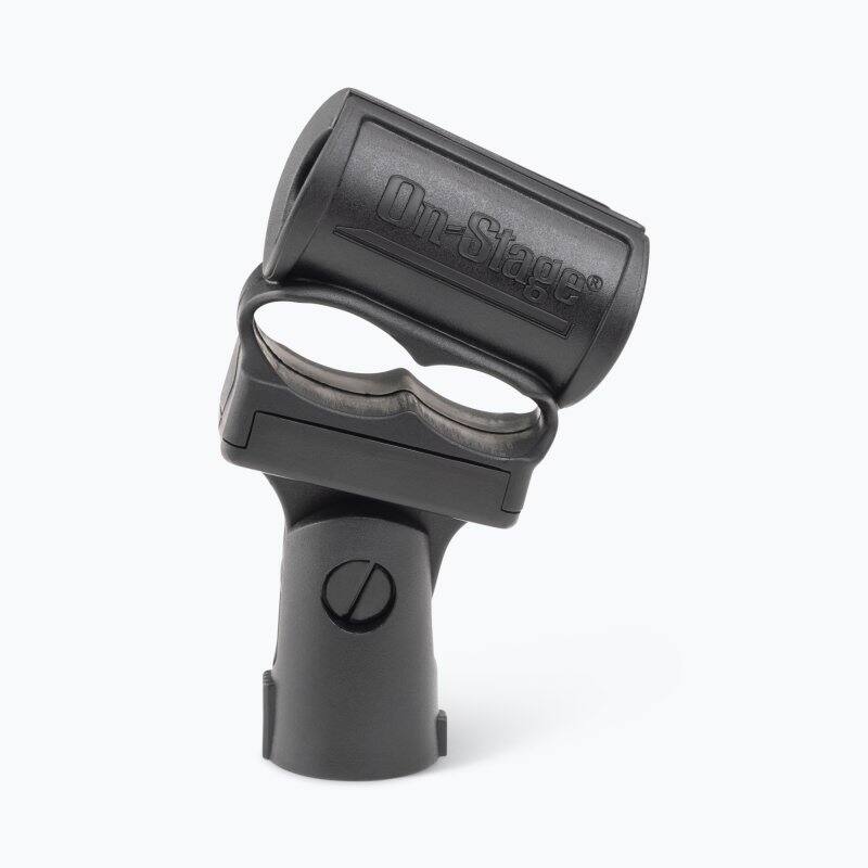 Alt View 3. On Stage Stands - On-Stage MY320 Shock-Mount Condenser Microphone Clip - Black.