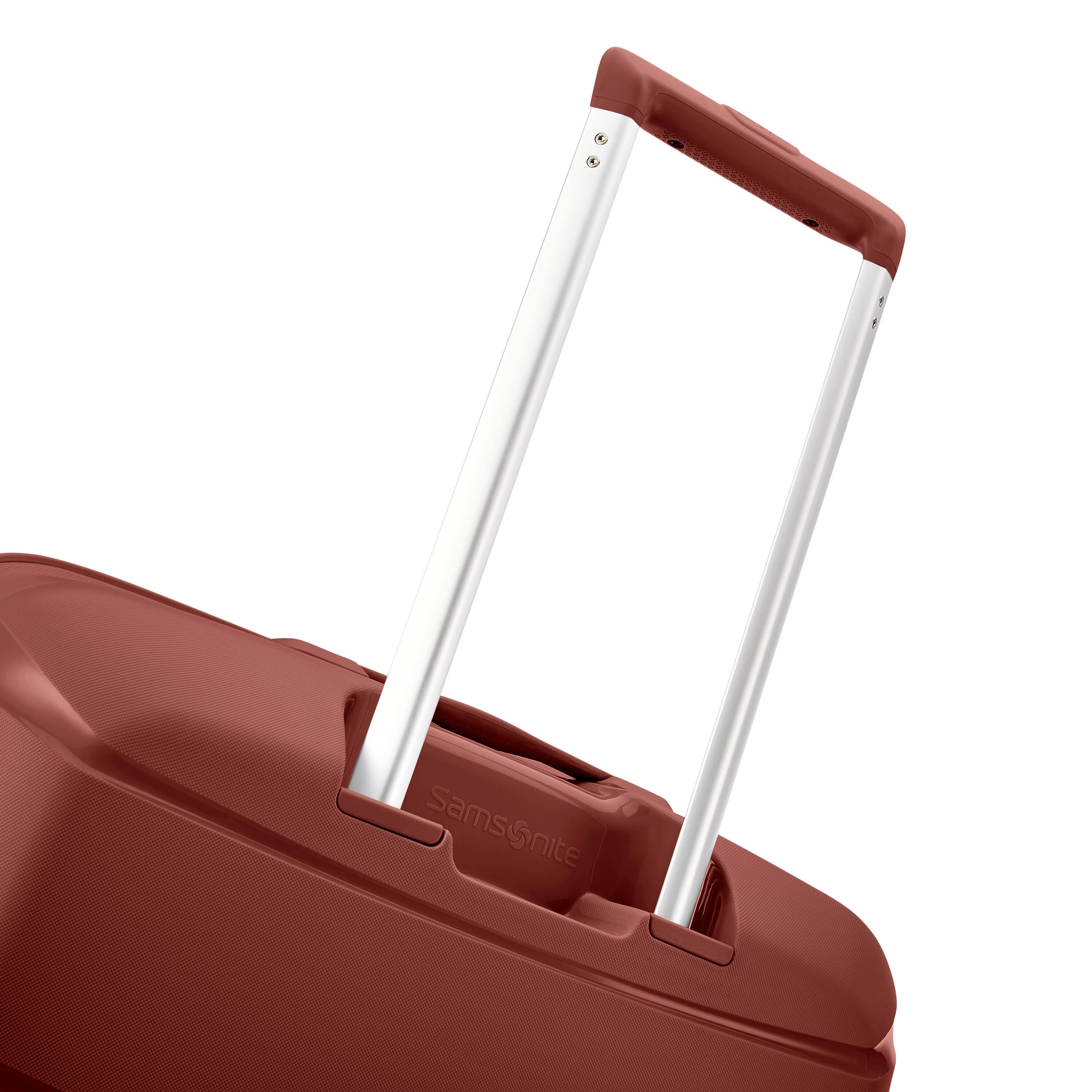 Alt View 4. Samsonite - Outline Pro Medium Spinner Suitcase - Mars Red.