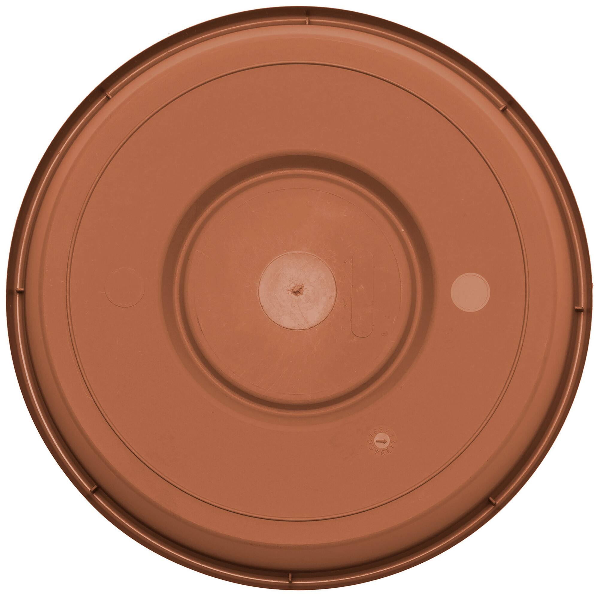 Alt View 4. Bloem - Terra Cotta 24" - Terra Saucer Tray.