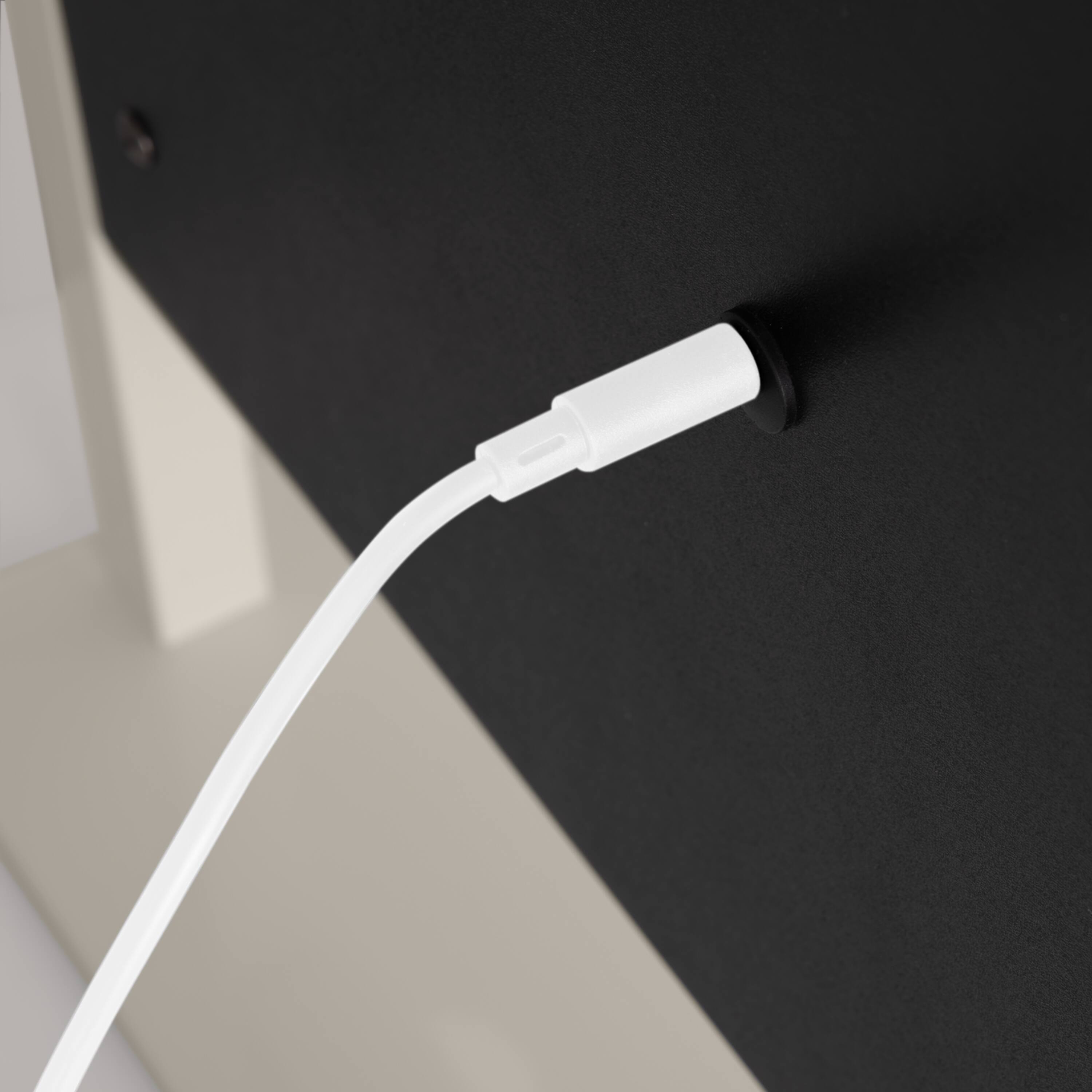 Back. Zadro - Zadro Hollywood Makeup Mirror - 18" x 21" - 15 LED Light Bulbs with Dimmable Brightness - Neutral.