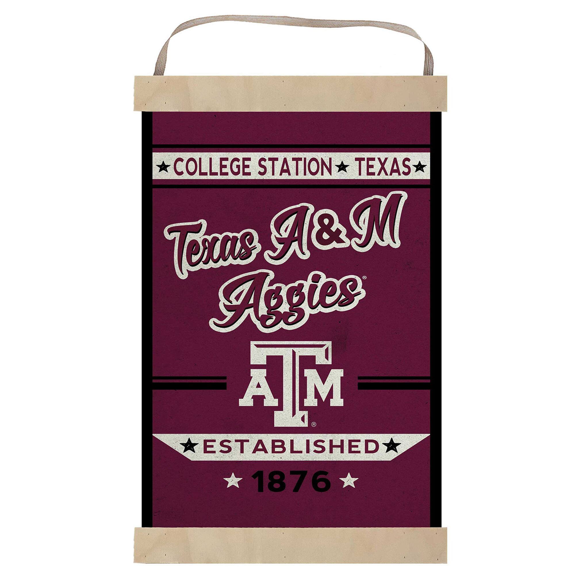 COLLEGE STATION TEXAS  
Texas A&M Aggies  
A&M  
ESTABLISHED 1876