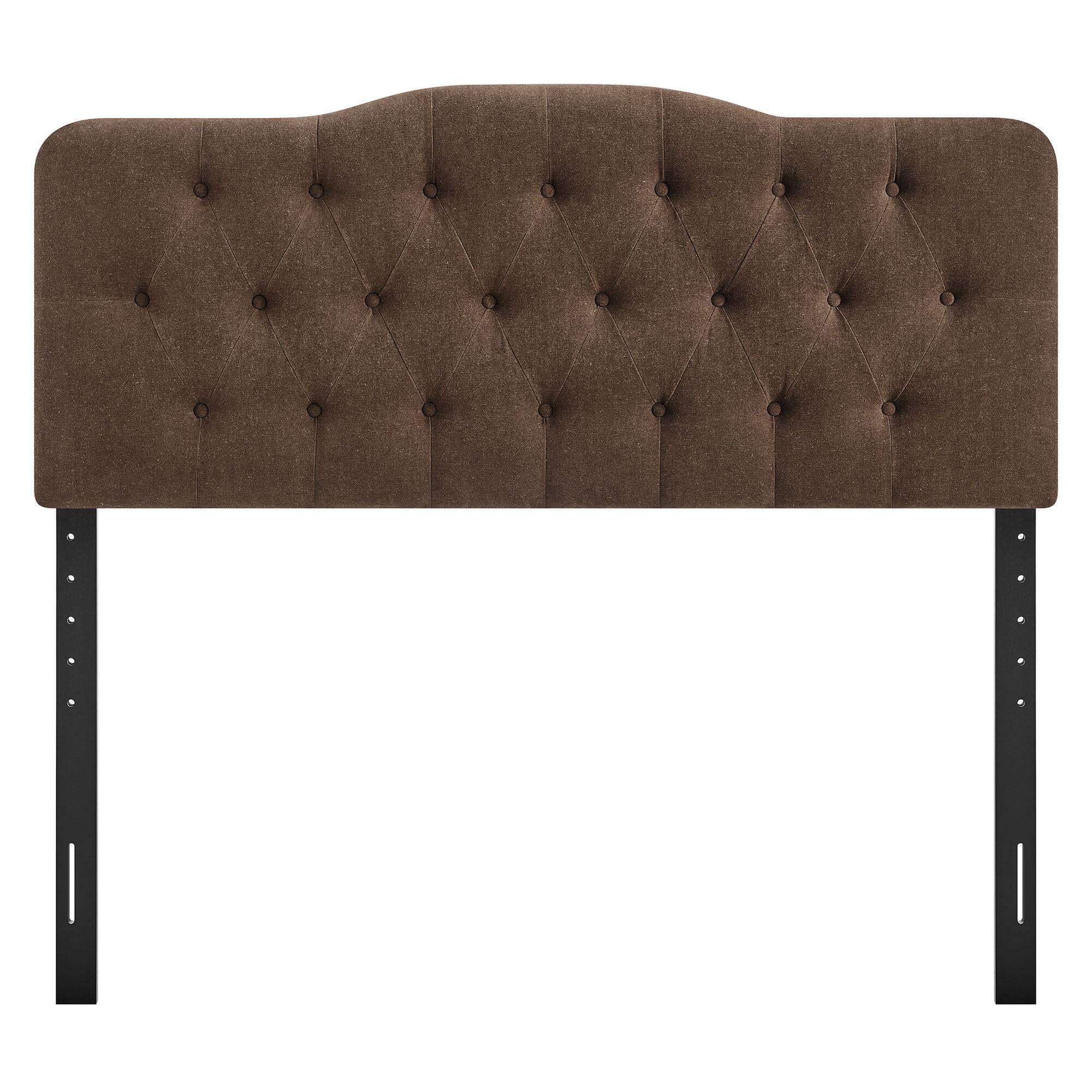 Alt View 2. Modway - Annabel Upholstered Headboard by Modway - Cocoa.