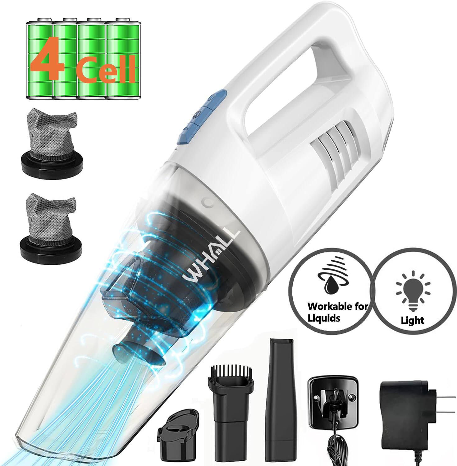 4 Cell
Workable for Liquids Light