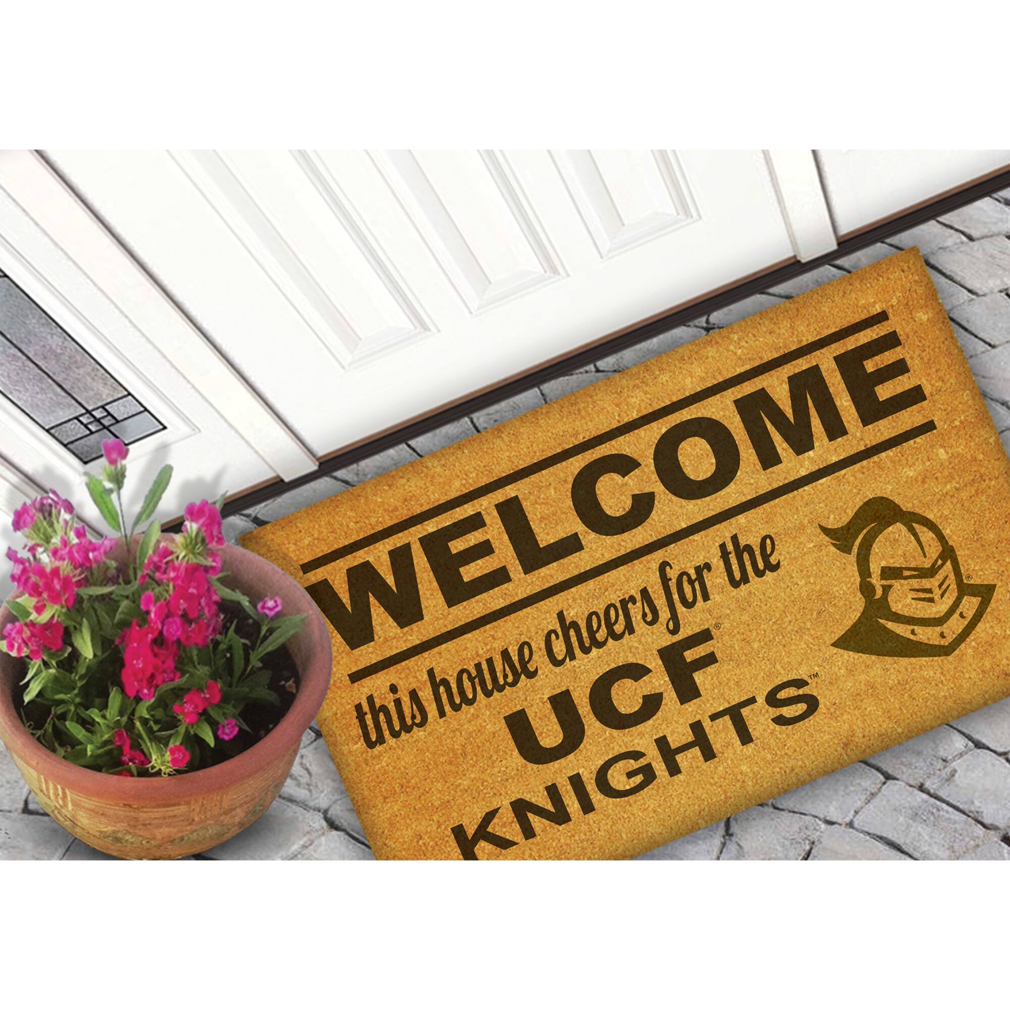 WELCOME  
this house cheers for the  
UCF KNIGHTS