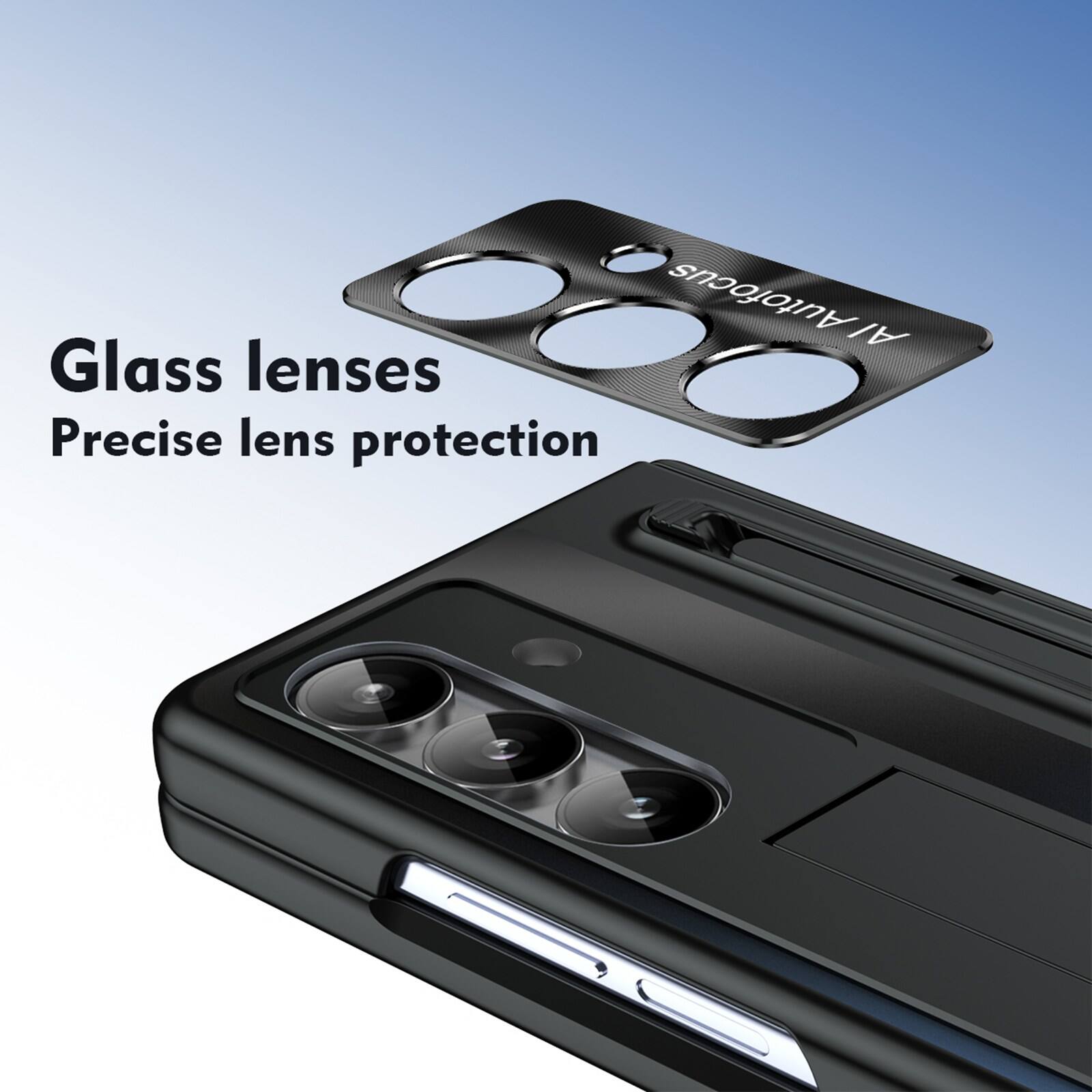Glass lenses  
Precise lens protection